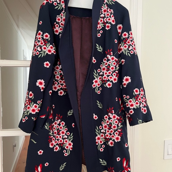 Blue and Red Lightweight Jackets & Coats - Picture 2 of 2